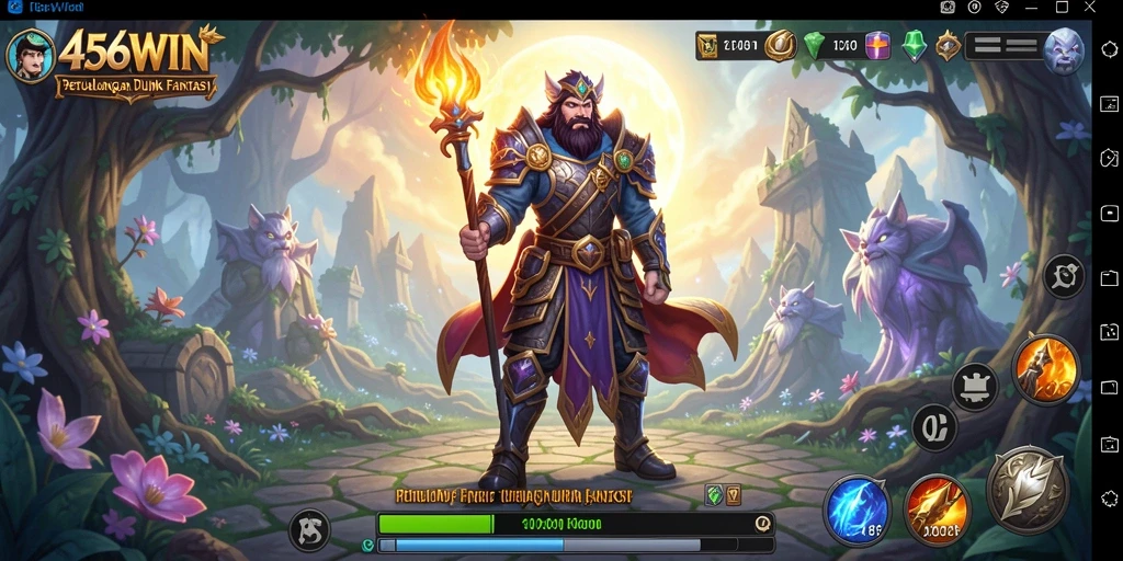 Tampilan gameplay RPG yang menakjubkan dan penuh aksi.